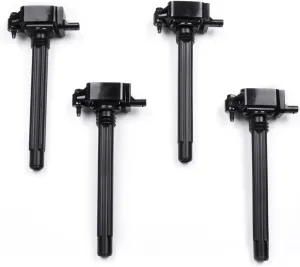 Ignition Coil Pack Set of 4 for 2015-2021 Jeep Renegade Cherokee Compass 2.4L L4, 2015-2019 Ram ProMaster, 13-16 Dodge Dart, 15-17 Chrysler 200, 16-18 Fiat 500X Replaces UF751 UF754