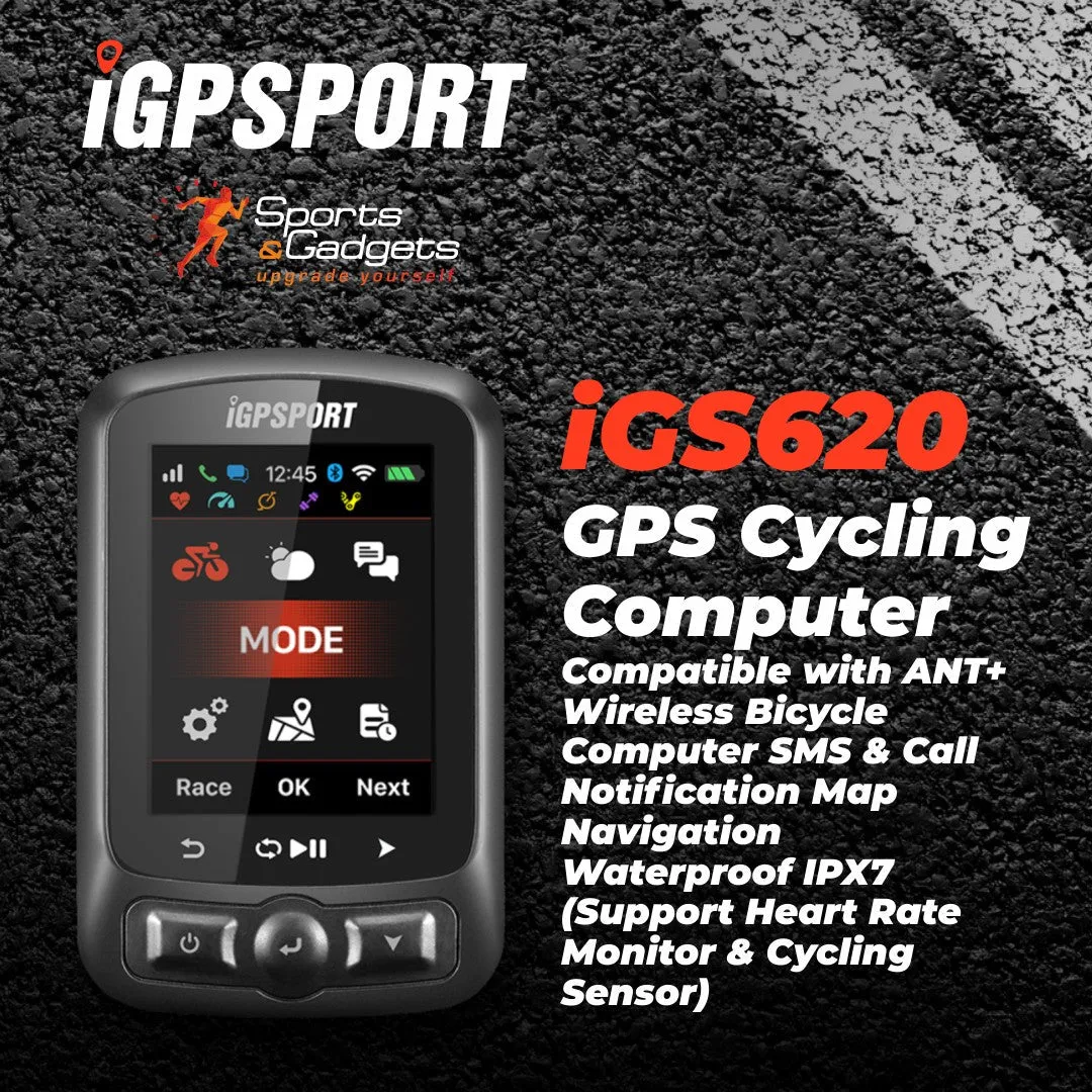 iGPSPORT iGS620 GPS Cycling Computer