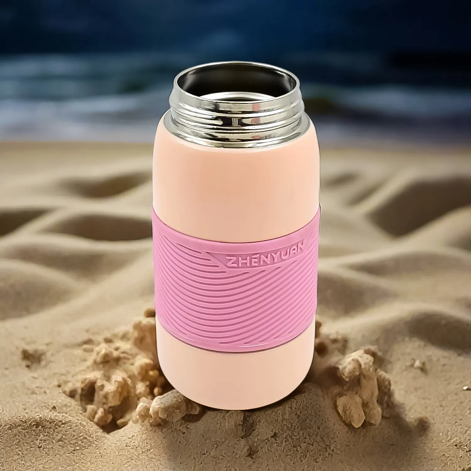 Insulated Stainless Steel Bottle With Grip (420ml)