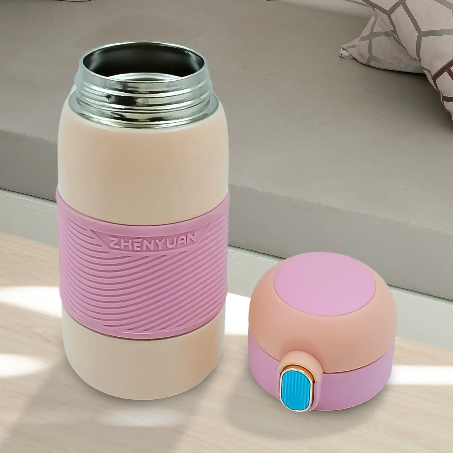 Insulated Stainless Steel Bottle With Grip (420ml)