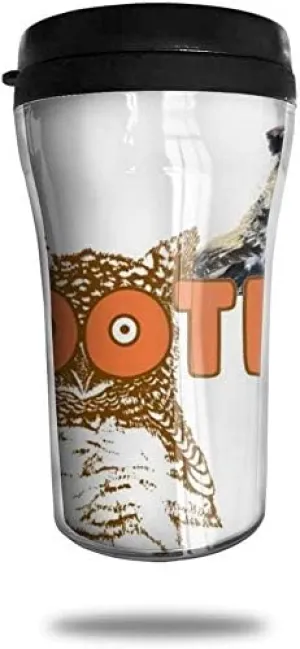 JJLIN Save The Hooters Travel Coffee Mug 3D Printed Portable Vacuum Cup,Insulated Tea Cup Water Bottle Tumblers for Drinking with Lid 8.54 Oz