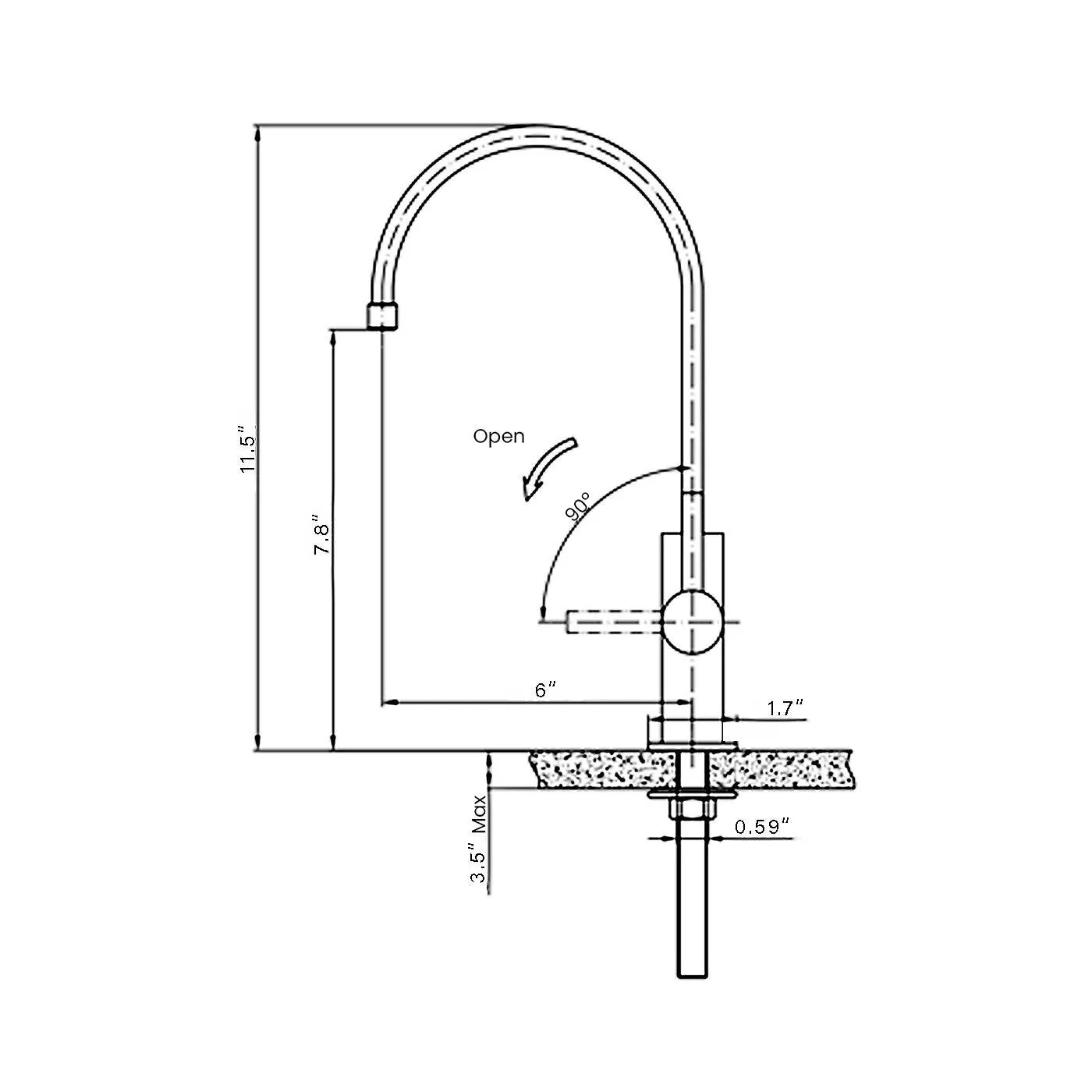 Junie - Filtered Water Faucet