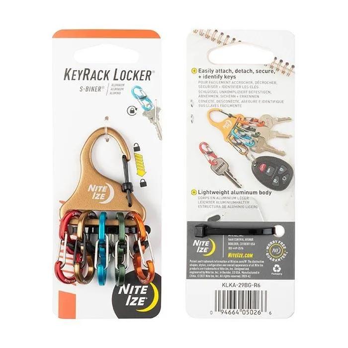 Keyrack Locker S-Biner Aluminum
