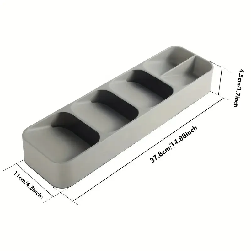 Kitchen Tableware Drawer Spoon Storage Box