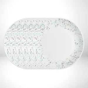 Larah by Borosil Riva Quarter Plates