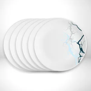 Larah by Borosil Sara Quarter Plates