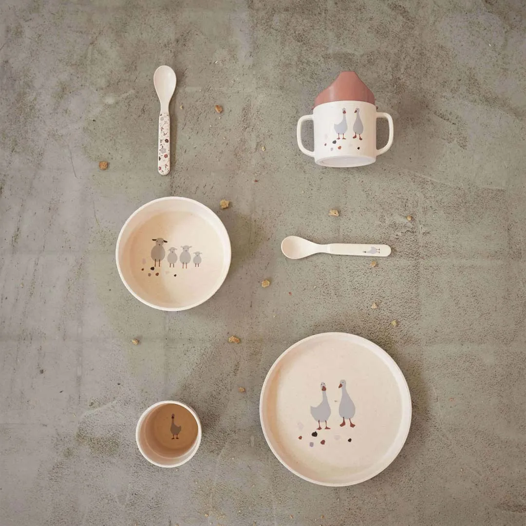 Lassig Dish Set - Nature - Tiny Farmer Sheep/Goose