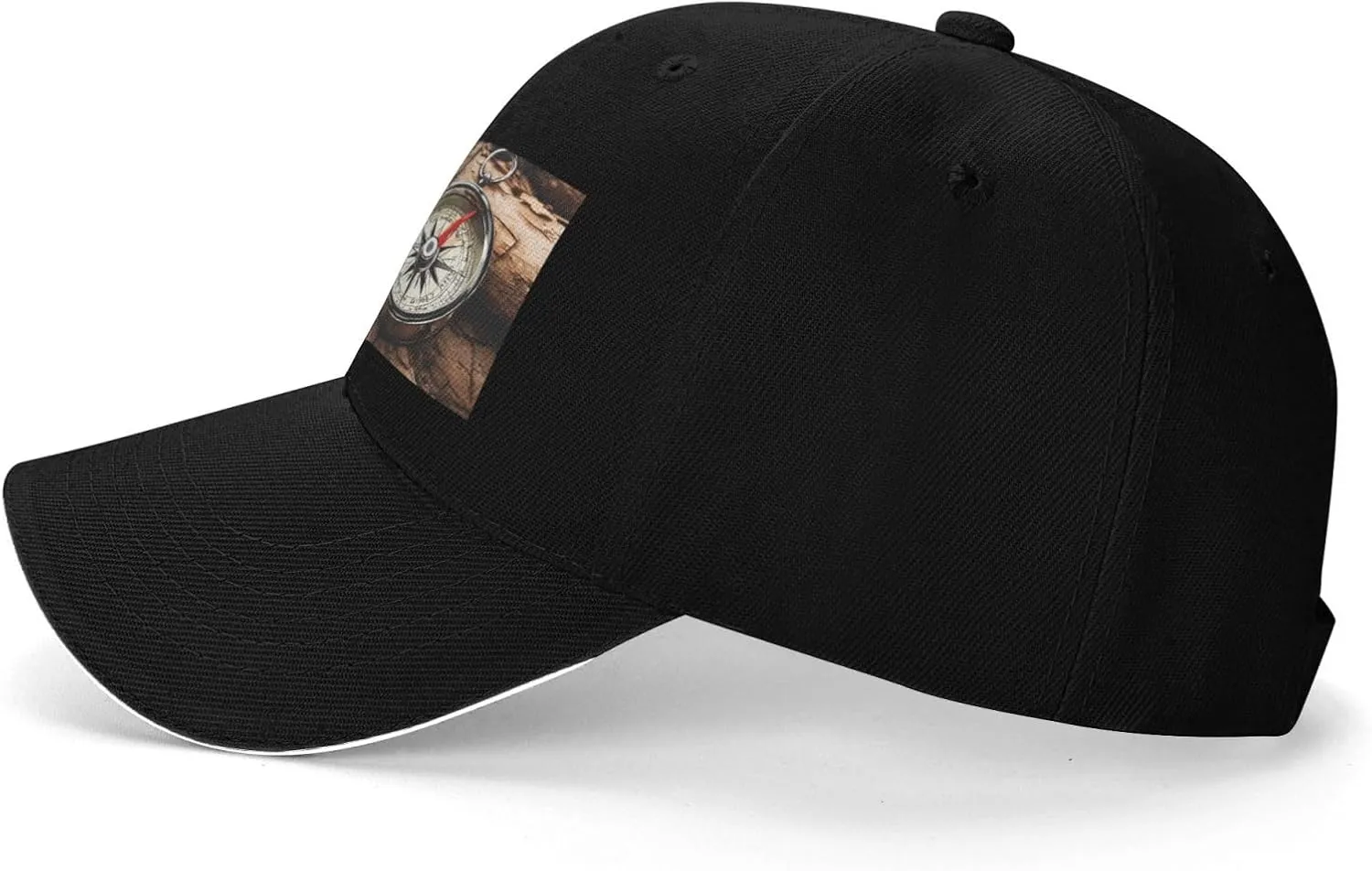 Law of The Compass Navigation Adjustable Baseball Cap, Sun Hat Casual Baseball Cap for Daily, Sports, Travel