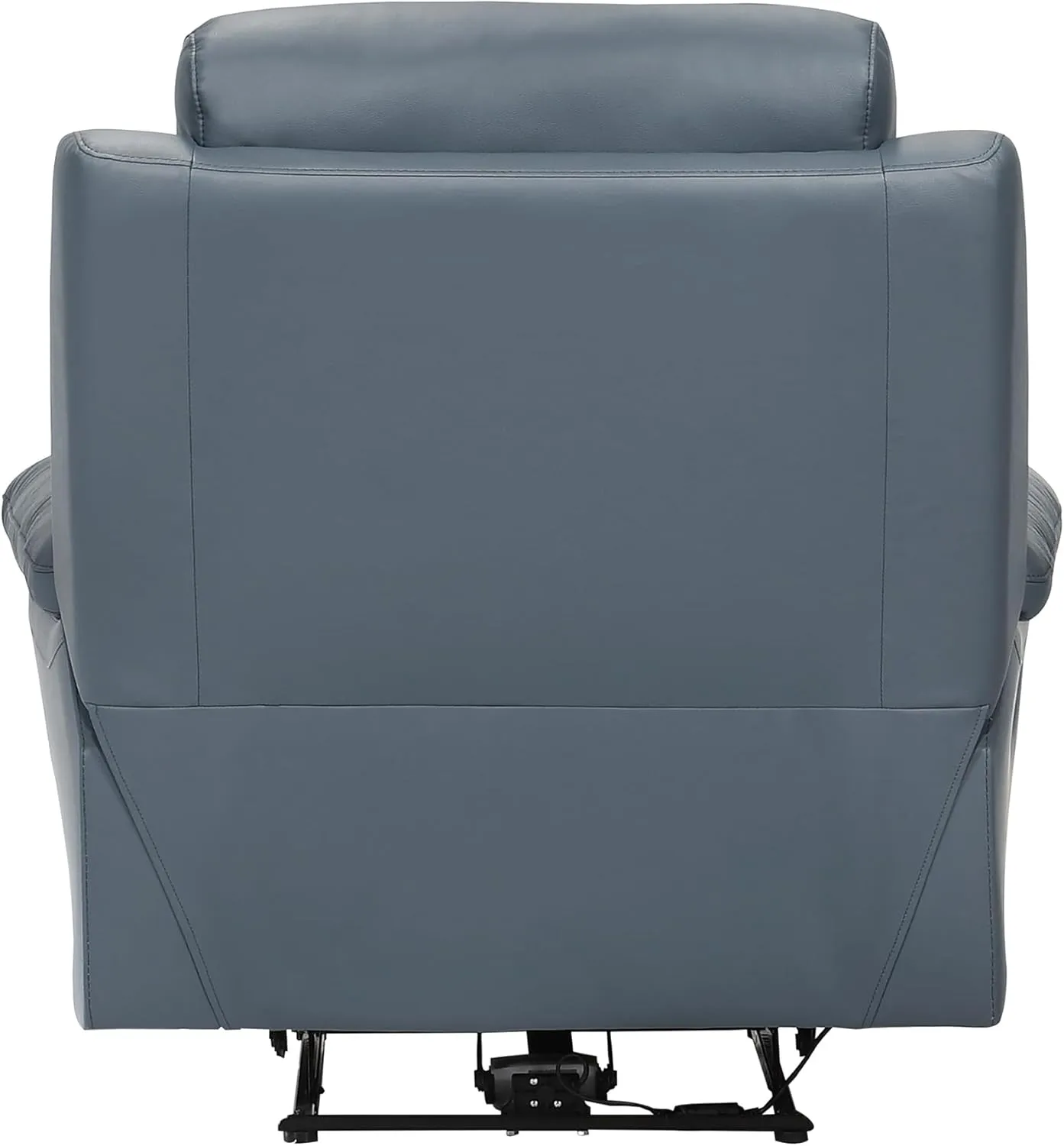 Lexicon Recliner Chair Living Room Leather Reclining Sofa Chair, Home Theater Seating, Wall Hugger Recliner, Power Recliner Sofa Chair for Living Room/Office/Apartment, Blue