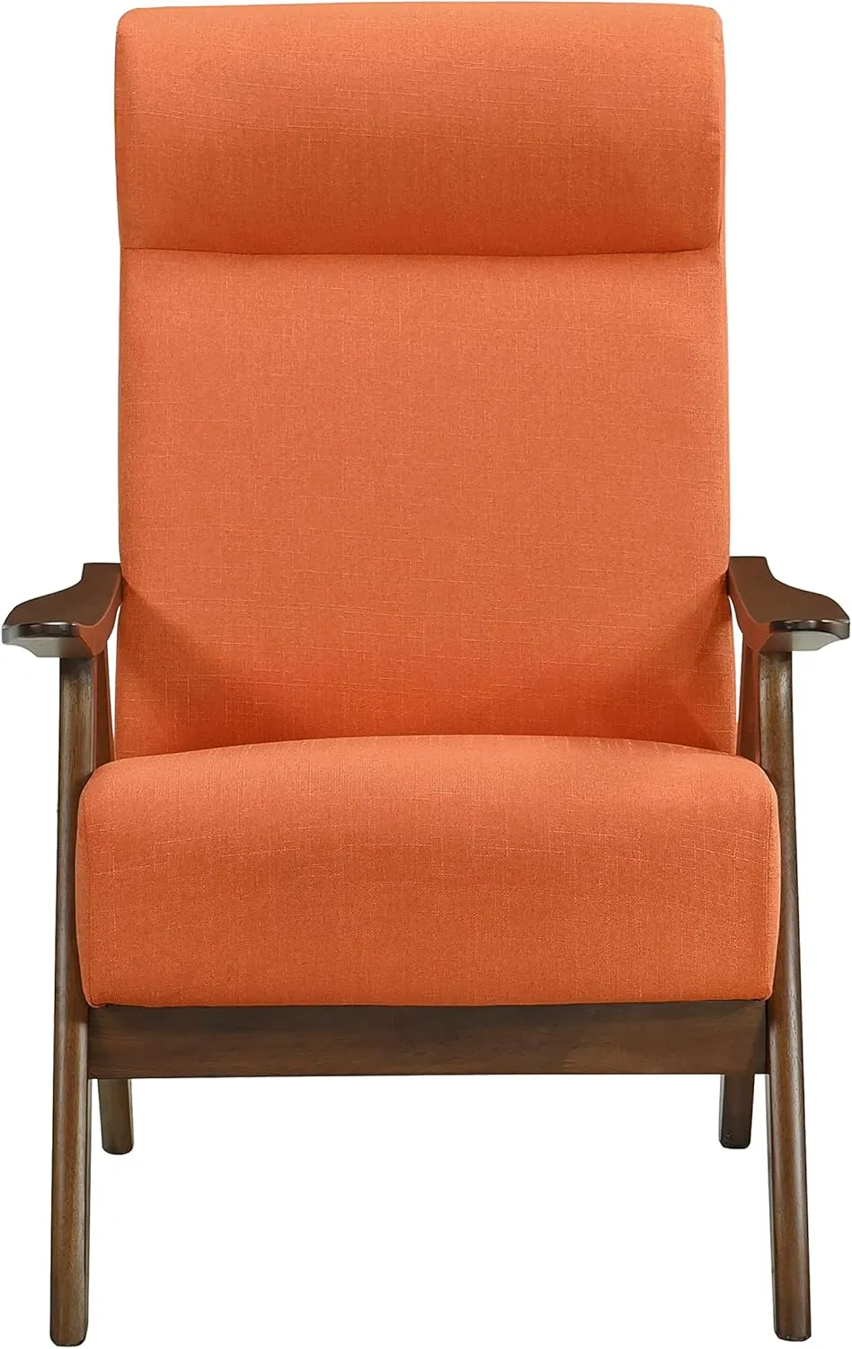 Lexicon Selles Fabric Accent Chair, Orange