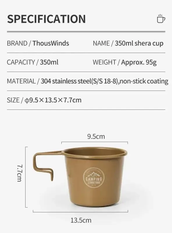 Lightweight Camping Mug