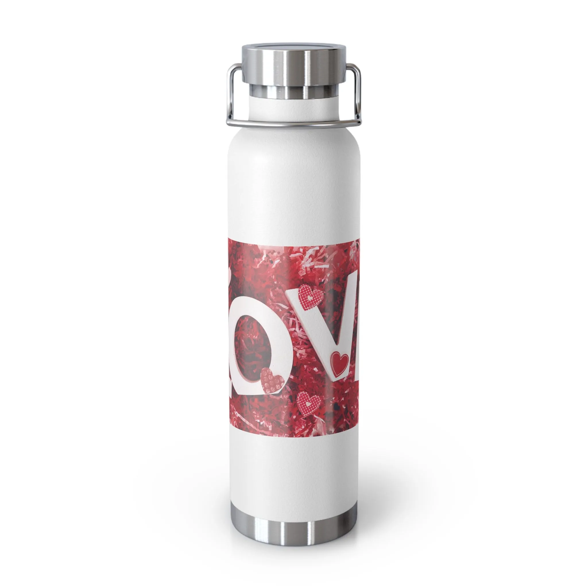 Love Design Copper Vacuum Insulated Water Bottle - 22oz