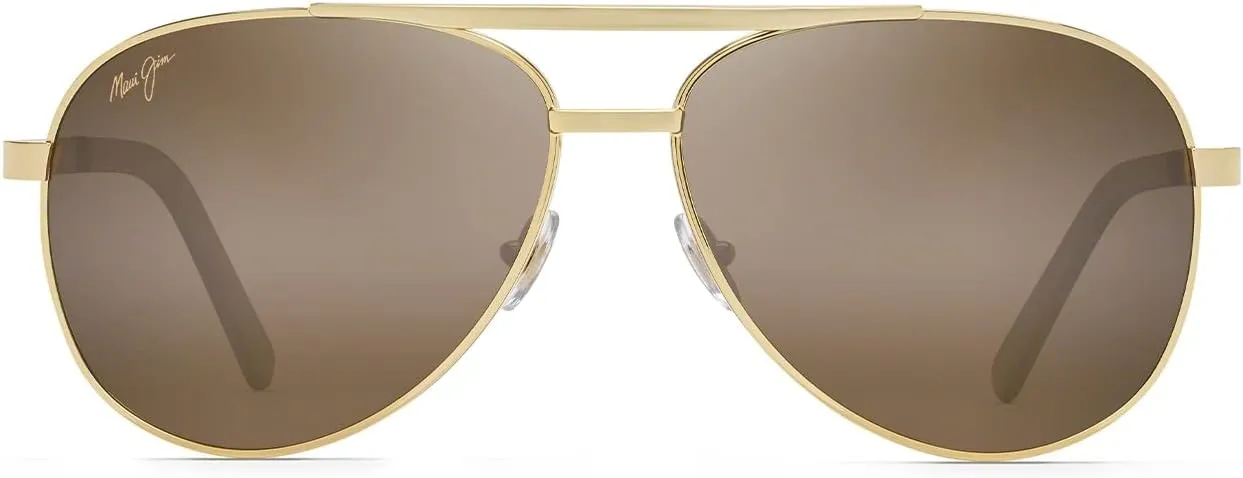 Maui Jim Men's and Women's Seacliff Polarized Aviator Sunglasses