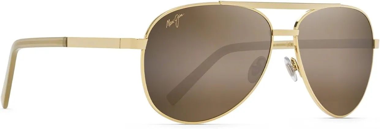 Maui Jim Men's and Women's Seacliff Polarized Aviator Sunglasses