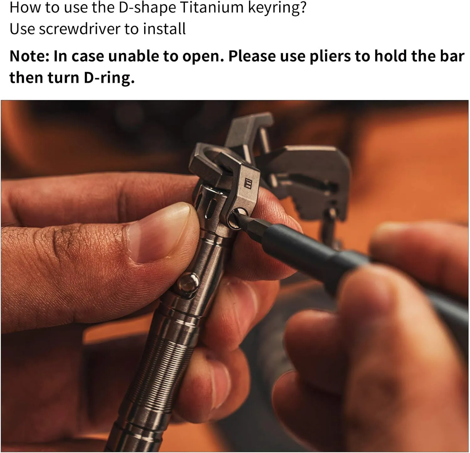 MecArmy TPX8 Mini Bolt Action Tactical Pen, Keychain Tactical Pen with 1 D Key Ring for Daily Carry, Small EDC Pen with Anti-Slip Grip Replaceable Refill for Work Travel, Ideal Gift (Copper)