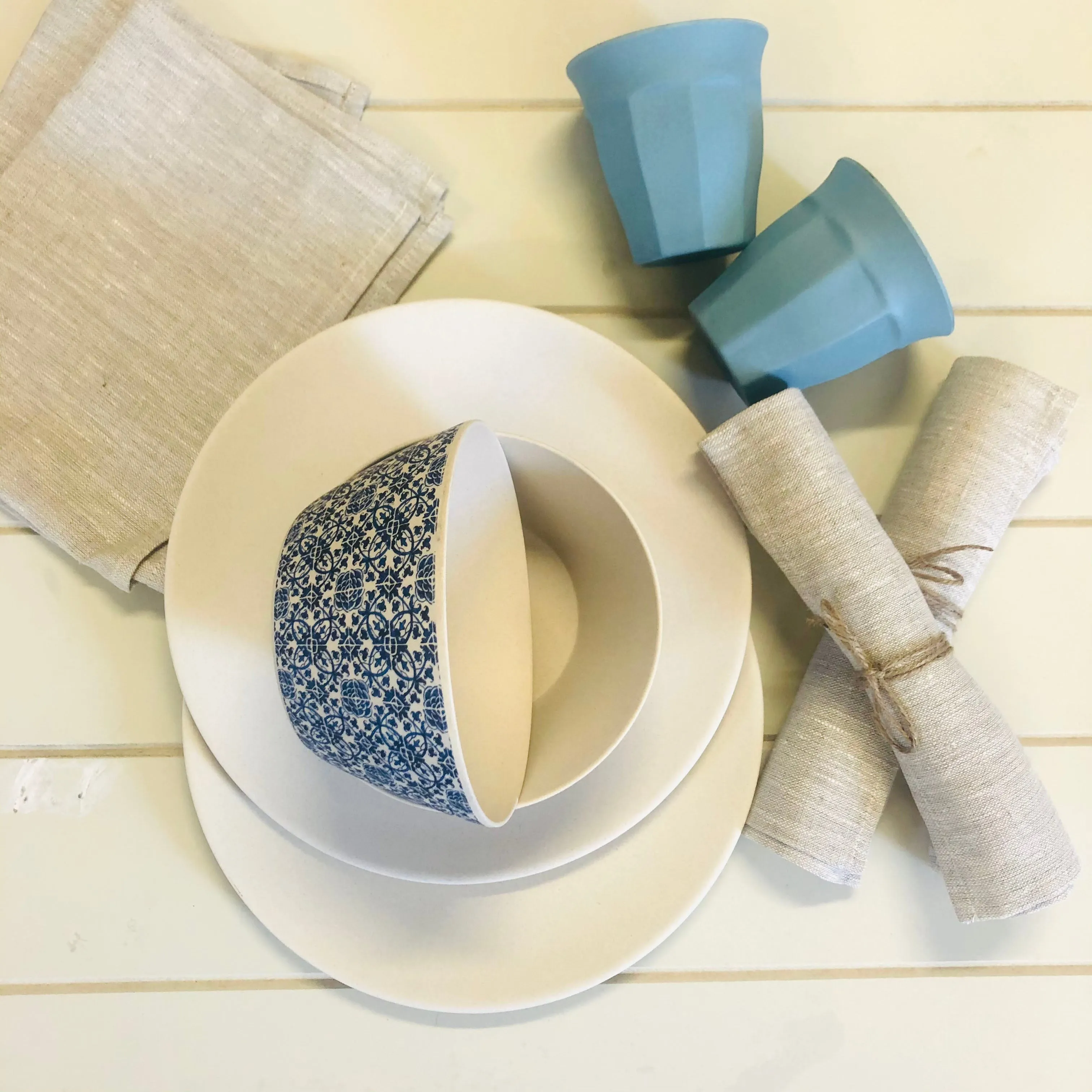 Mediterraneo - Bamboo Tableware Place Settings