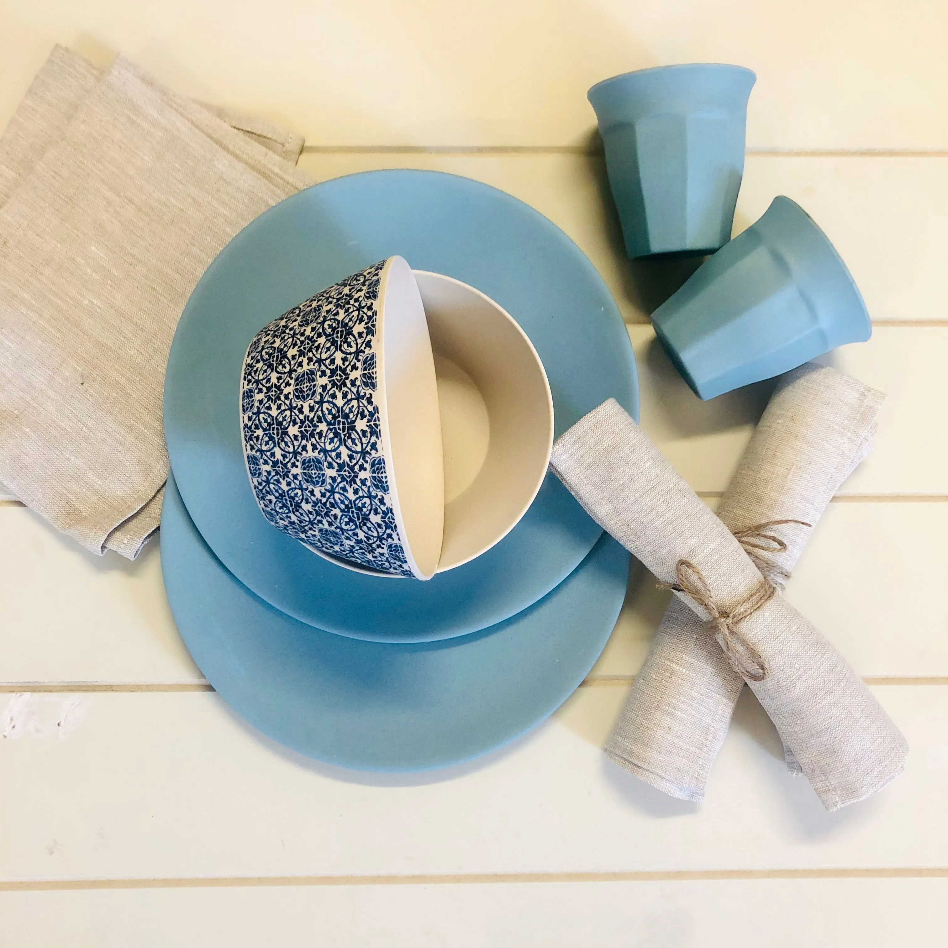 Mediterraneo - Bamboo Tableware Place Settings