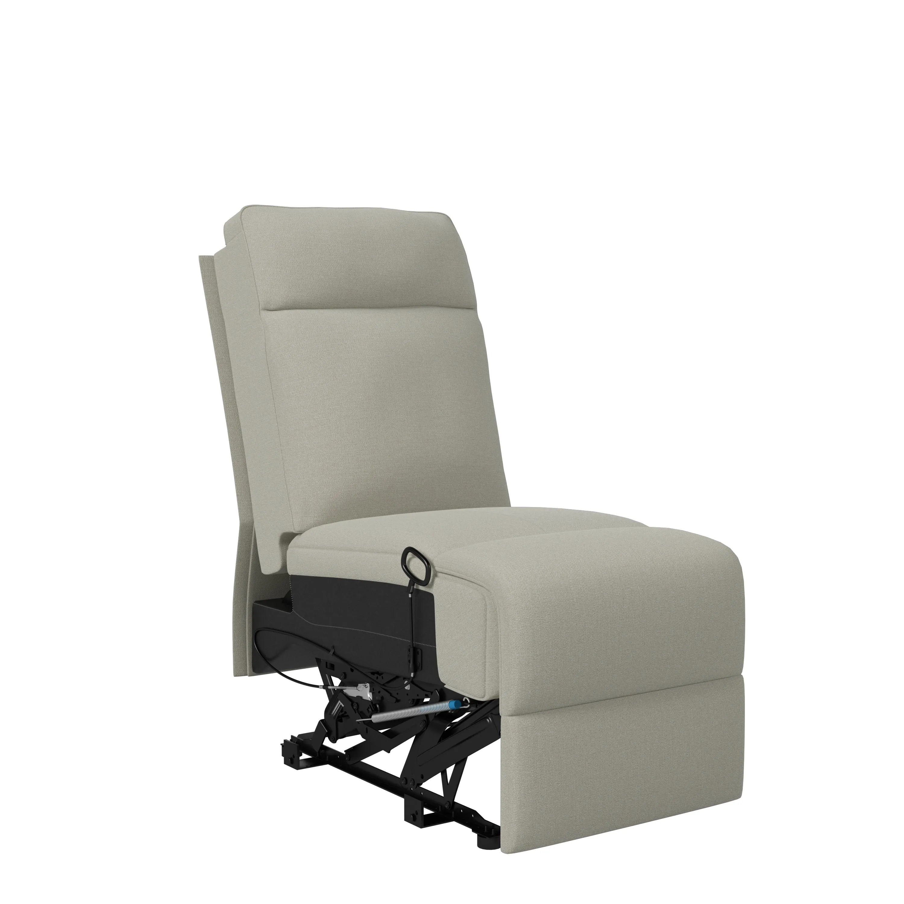 Menken Stitch-Tufted Armless Wall Hugger Recliner