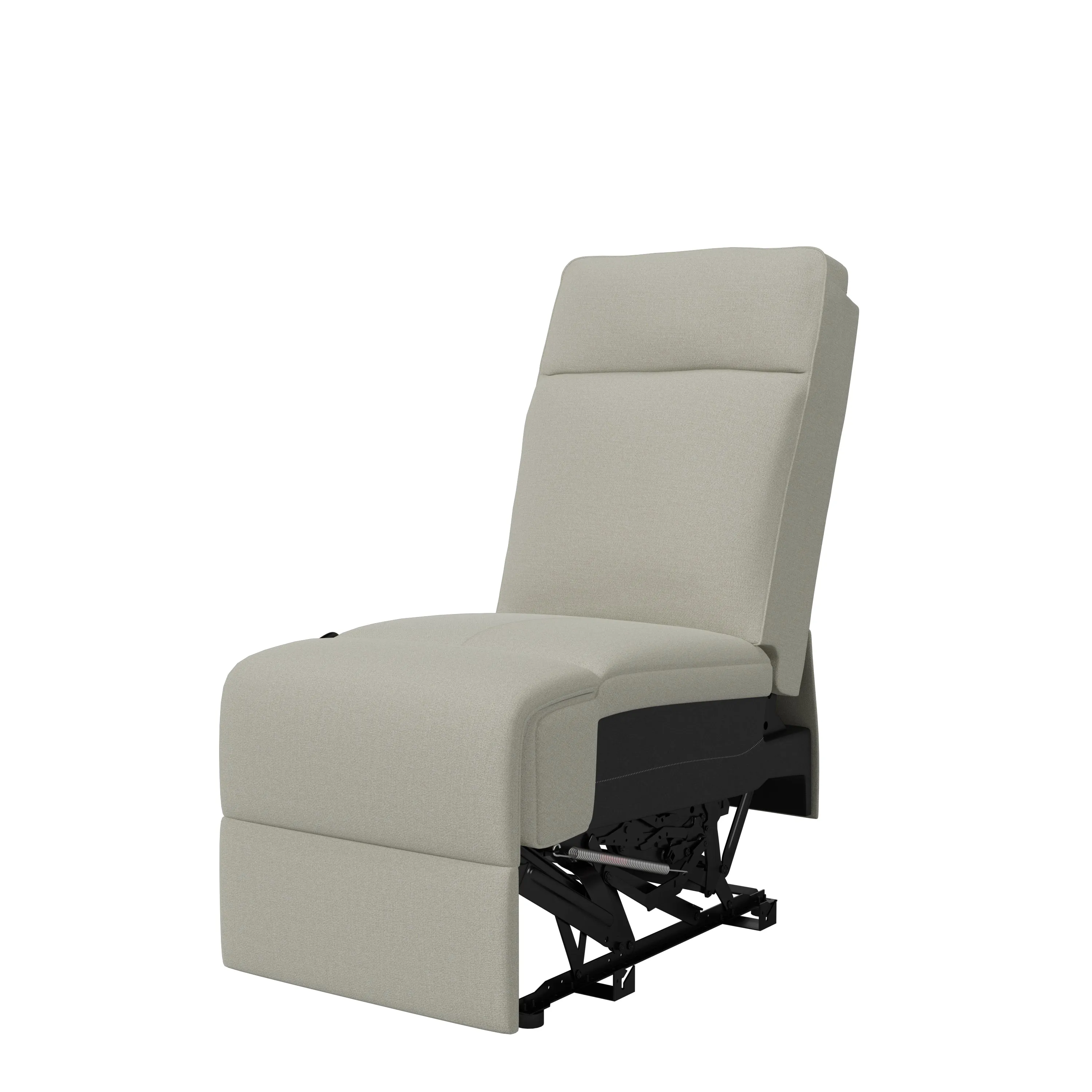 Menken Stitch-Tufted Armless Wall Hugger Recliner