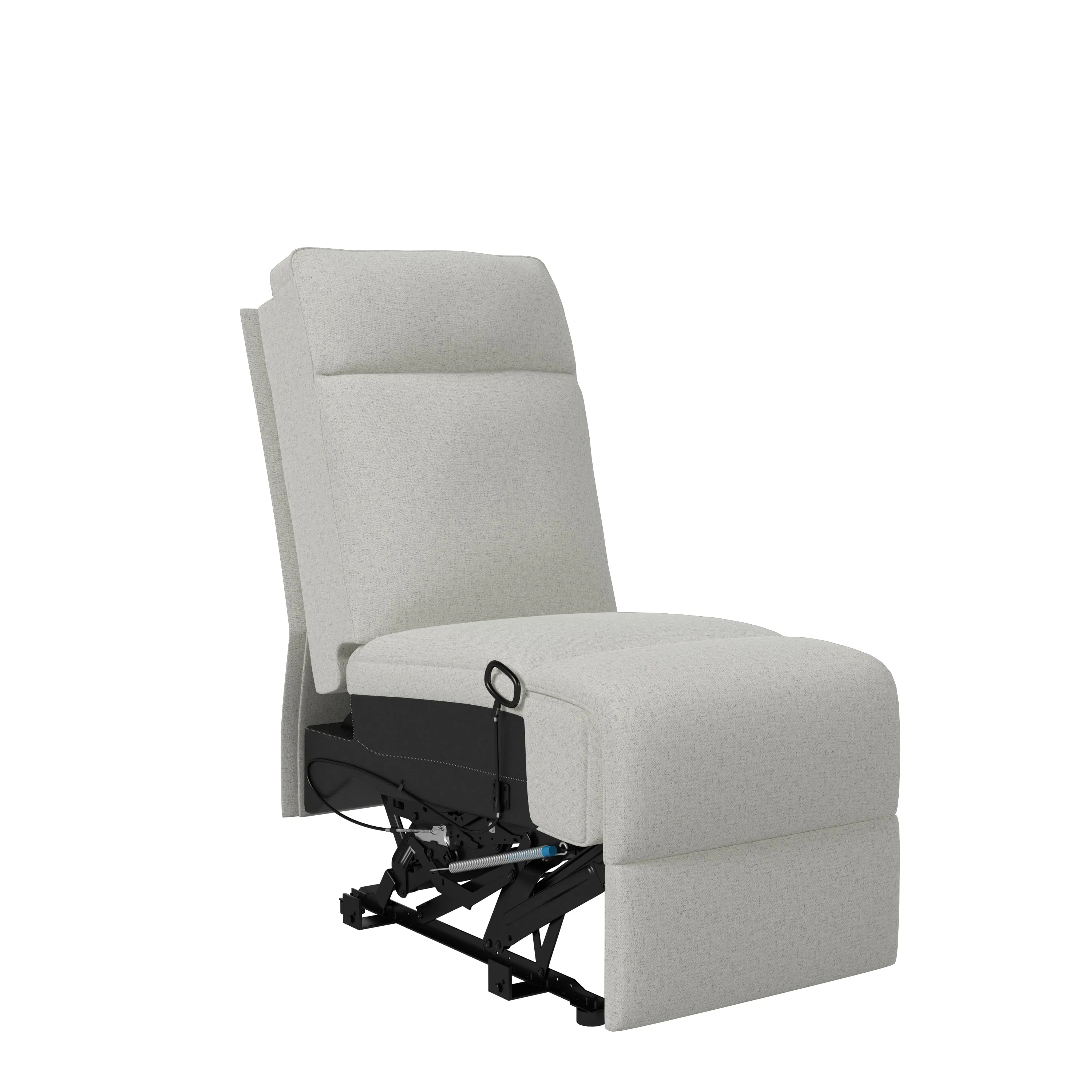 Menken Stitch-Tufted Armless Wall Hugger Recliner