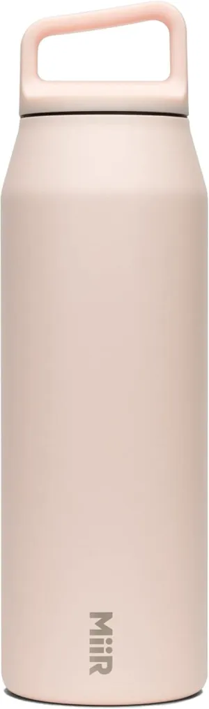MiiR Wide Mouth Water Bottle - 32oz Insulated Water Bottle in Stainless Steel with Double Wall Vacuum Insulation, Leakproof Design, Keeps Drinks Hot or Cold