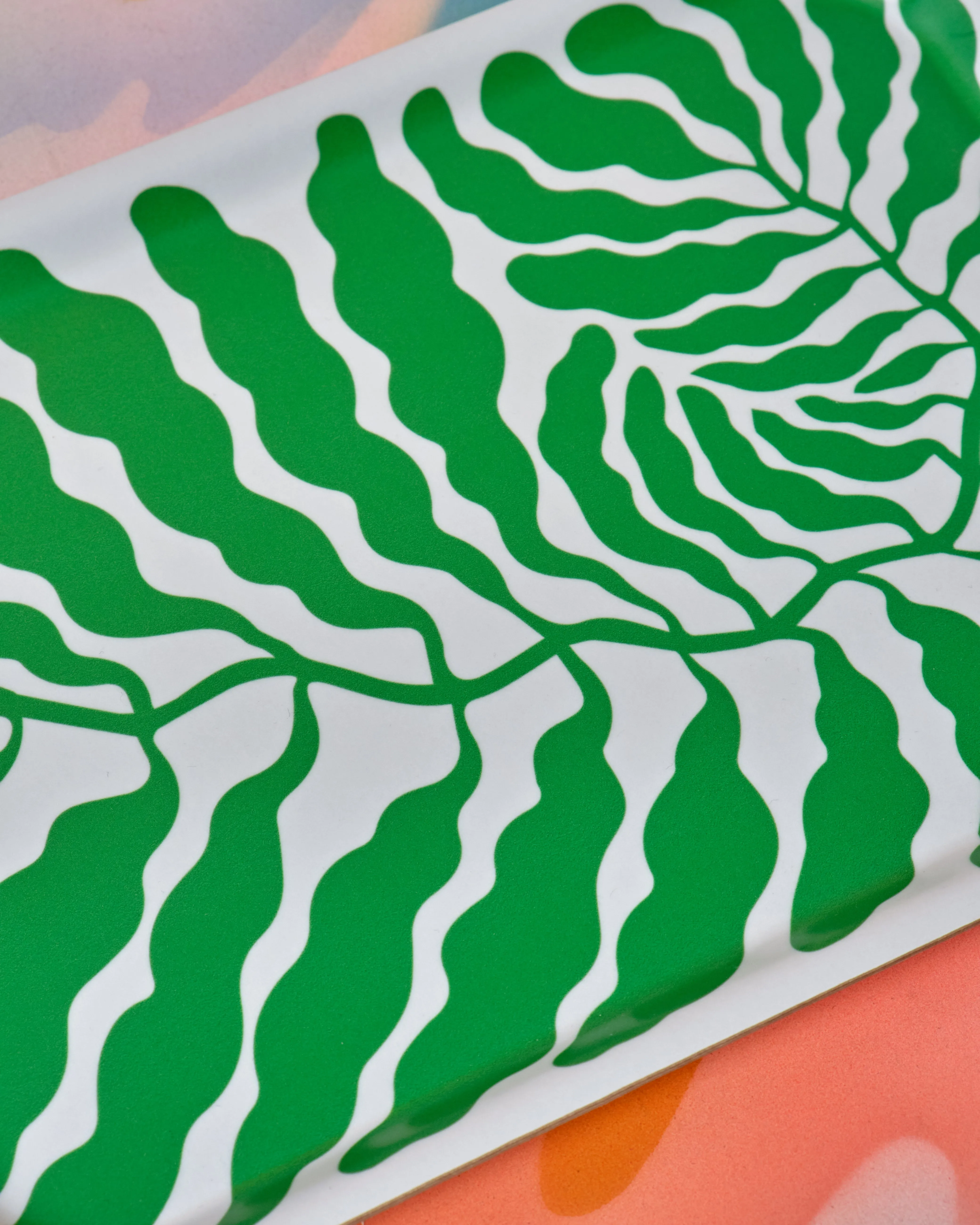 Mini Spring Green Leaves Tray