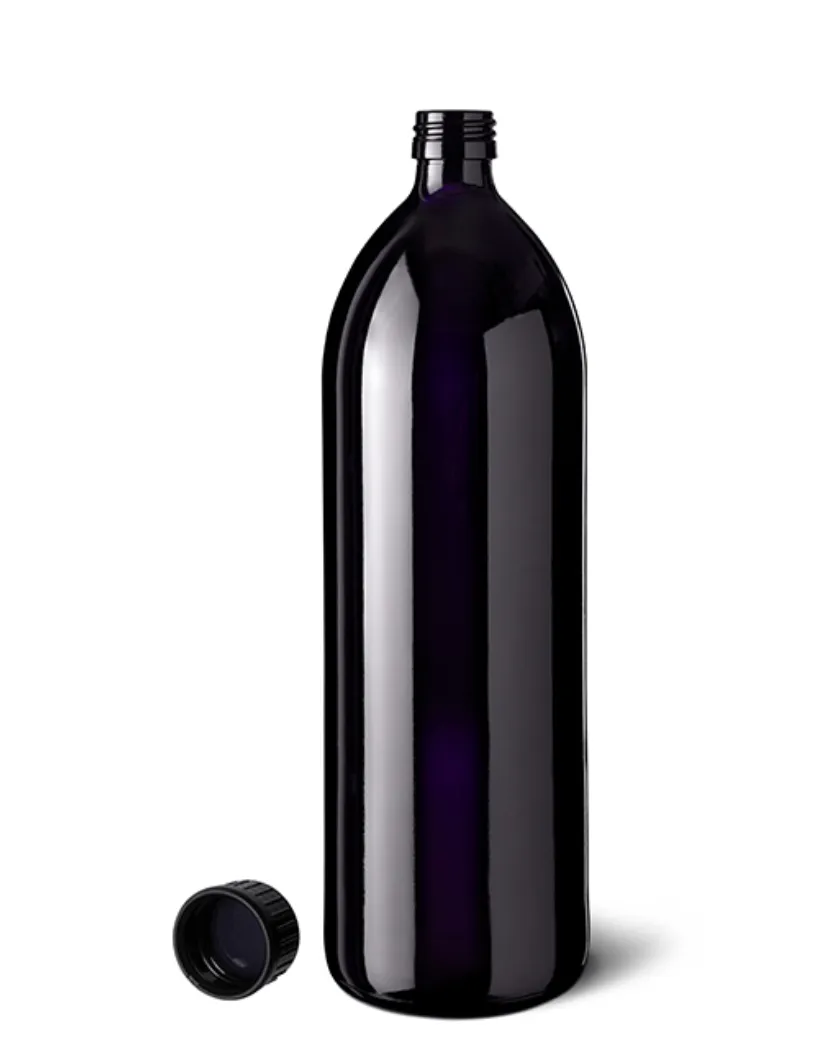 Miron Violet Glass Water Bottle & Lid