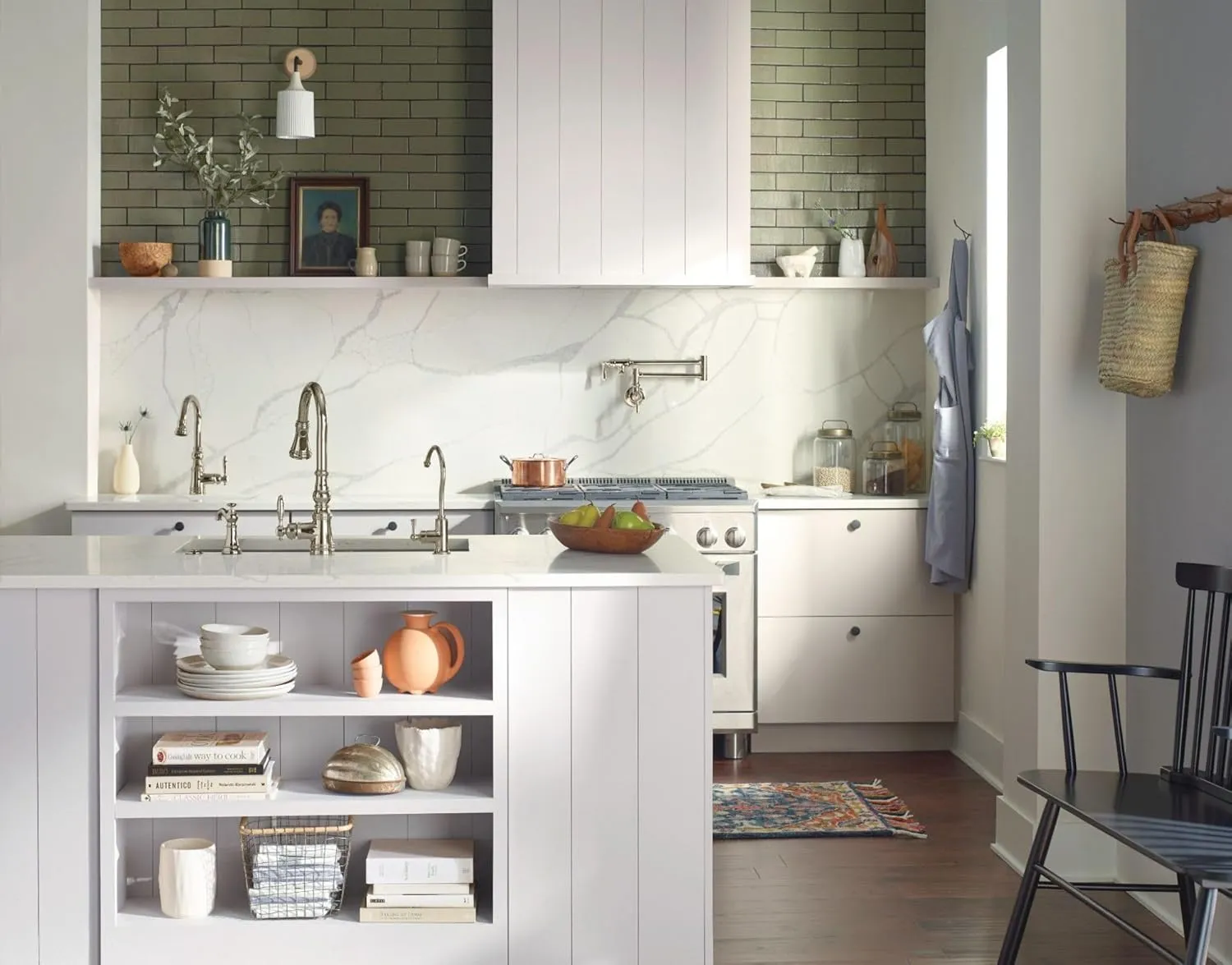 Moen S5510NL Sip Traditional Cold Kitchen Beverage Faucet, Optional Water Filtration System Available (Sold Separately), Polished Nickel