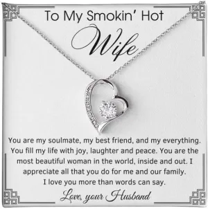 Mother's Day Gifts for Mom from Daughter, Mother Daughter Necklace, Daughter Gifts from Mom, Forever Love Necklace for Mom, Necklace Gift For Mom Jewelry Gift Box