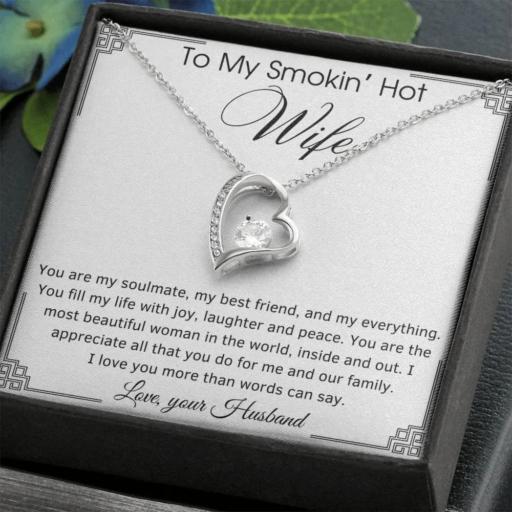 Mother's Day Gifts for Mom from Daughter, Mother Daughter Necklace, Daughter Gifts from Mom, Forever Love Necklace for Mom, Necklace Gift For Mom Jewelry Gift Box
