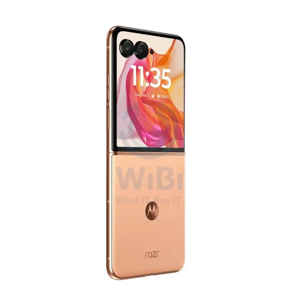 Motorola RAZR 50 Ultra - 512GB / 12GB / 6.9" / 5G / Peach Fuzz - Mobile