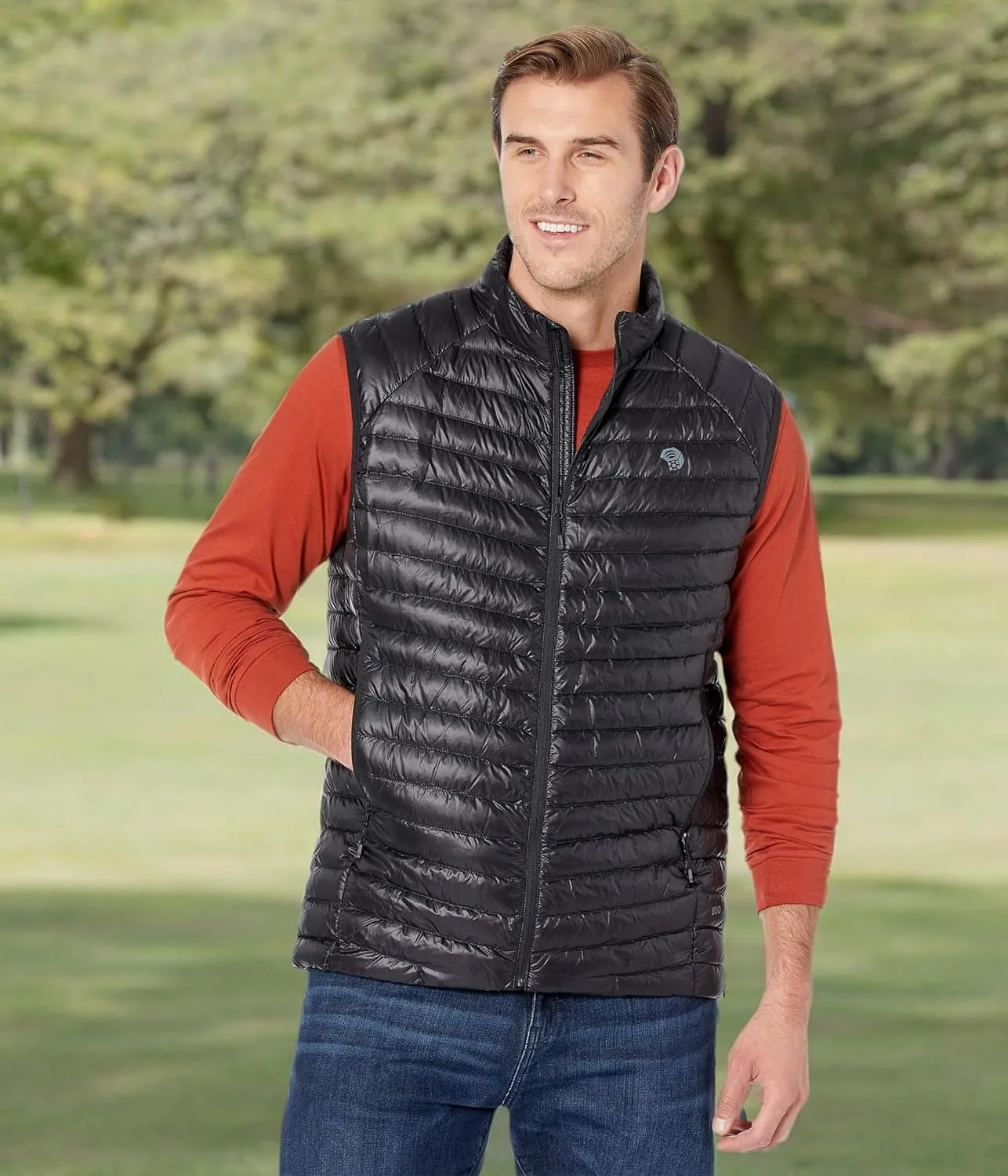 Mountain Hardwear Men's Ghost Whisperer/2 Vest for Climbing and Backpacking | Ultralight, Insulated, and Water-Resistant