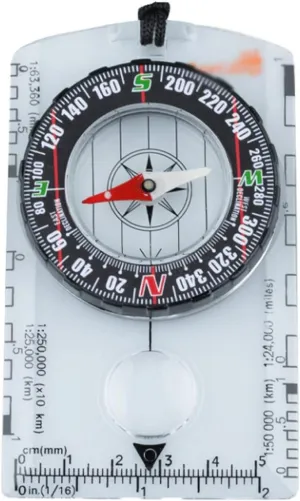 Multifunctional Map Compass North Needle Orienteering Professional High-Precision Portable Sports Map Scale