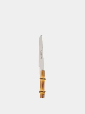 Natural bamboo dessert knife