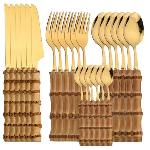 Nature Craft Bamboo Flatware Collection