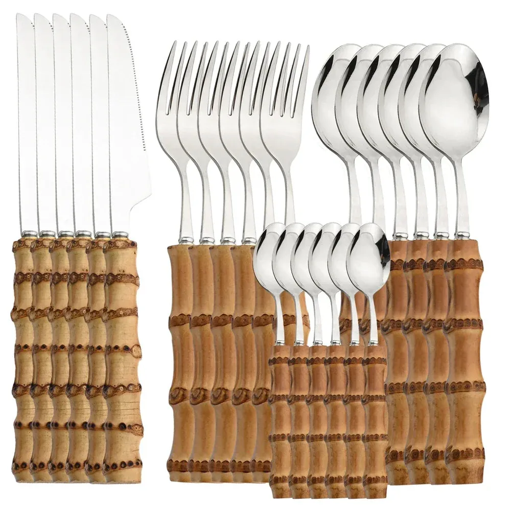 Nature Craft Bamboo Flatware Collection