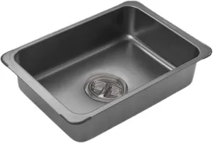 Naturehike 304 Stainless Steel Camping Bar Sink,1.59Gallon Indoor&Outdoor Small Kitchen Sink Basin,14.17"X9.84" Easy-to-clean Basin