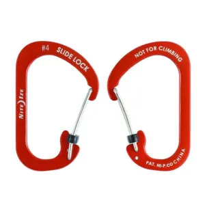 Nite ize - SlideLock Carabiner Aluminum 4 (Orange)