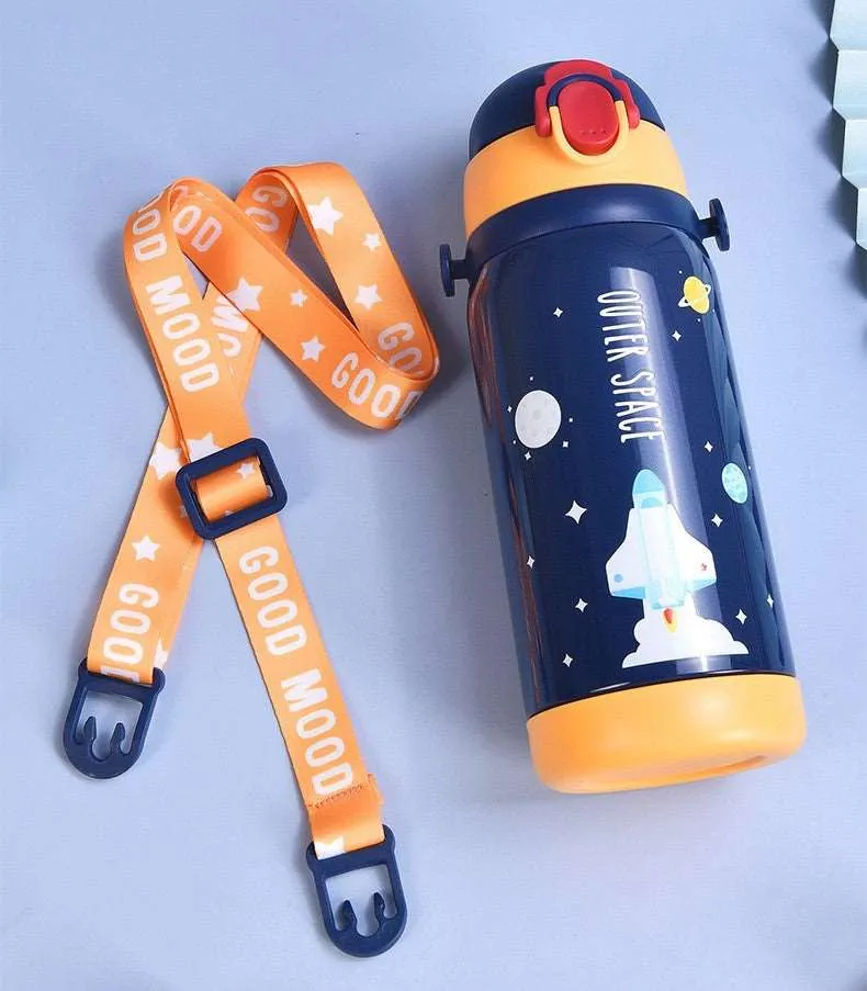 NIYO TOYS Durable Kids Water Bottle 450ml - Fun Designs