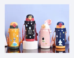 NIYO TOYS Durable Kids Water Bottle 450ml - Fun Designs