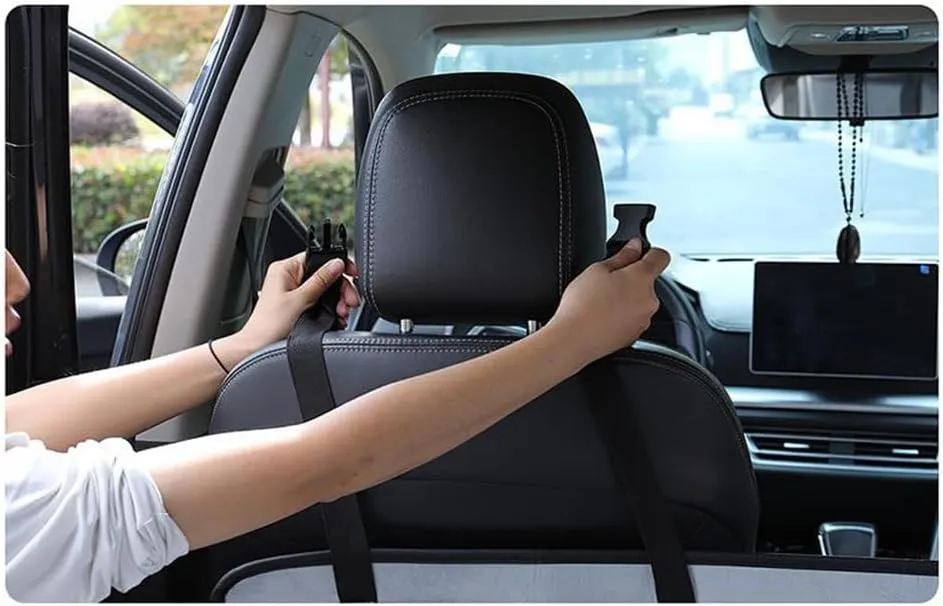 Non-Inflatable Car Bed Mattress for Jeep Compass 2017 2018 2019 2020 2021 2022 2023 2024 Folding Back Seat Mattress with Storage Function Travel Camping Mattress for Sleeping,Black