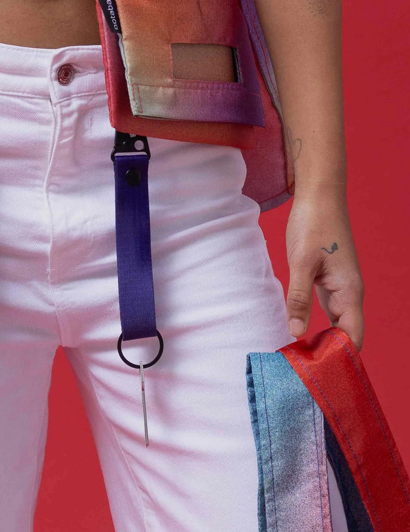 Notabag Keychain Recycled – Aurora