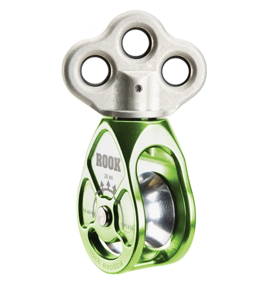 Notch Rook Triple Eye Swivel Pulley