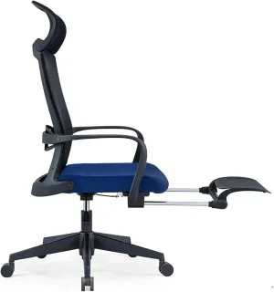 Office Chair Ergonomic Office Chair Waist Support Reclining Task Chair High Back Adjustable Computer Chair Mesh Boss Chair for Office Desk Chair