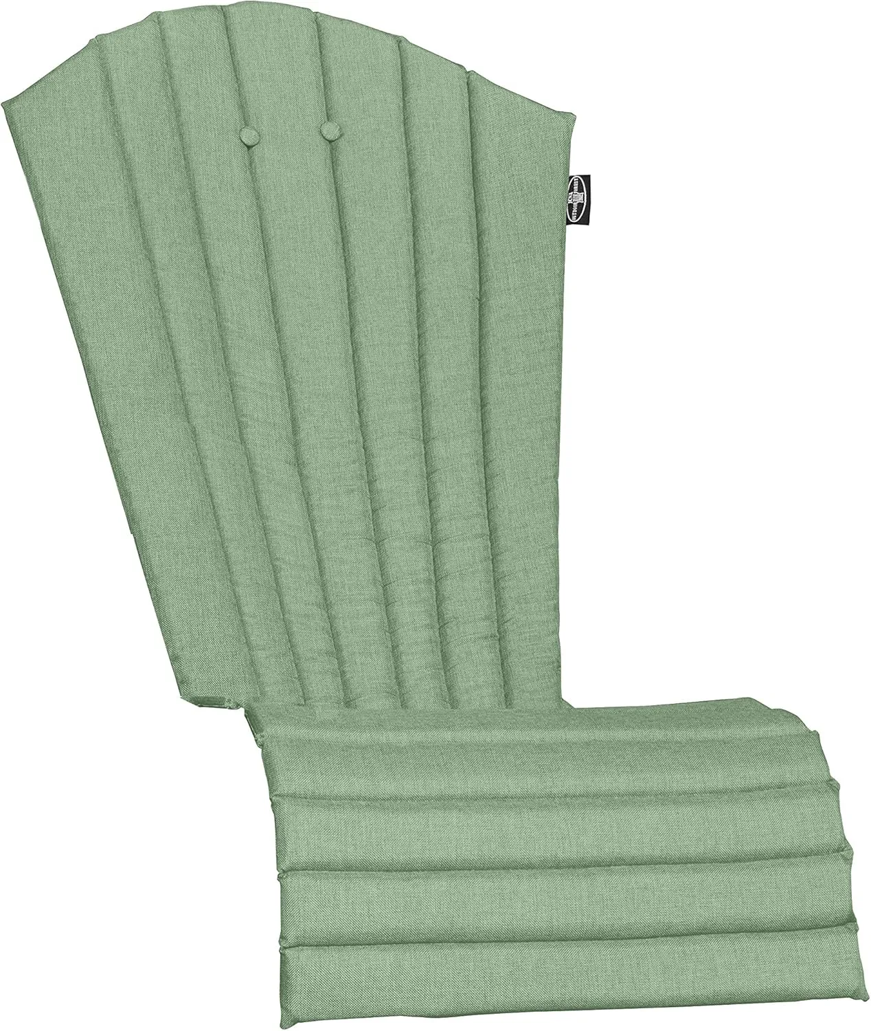 Outdoor All-Weather Patio Adirondack Chair seat Cushion with Quick Drying Olefin Fabric & high Density Filler for Your Chair- Chair not Included (Patio Green)