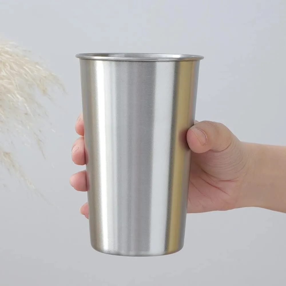 Outdoor Portable Water Cup 304 Stainless Steel Beer Mug Coffee Cup Mountain Trail Cup Tea Cup 3pcs(350ml)