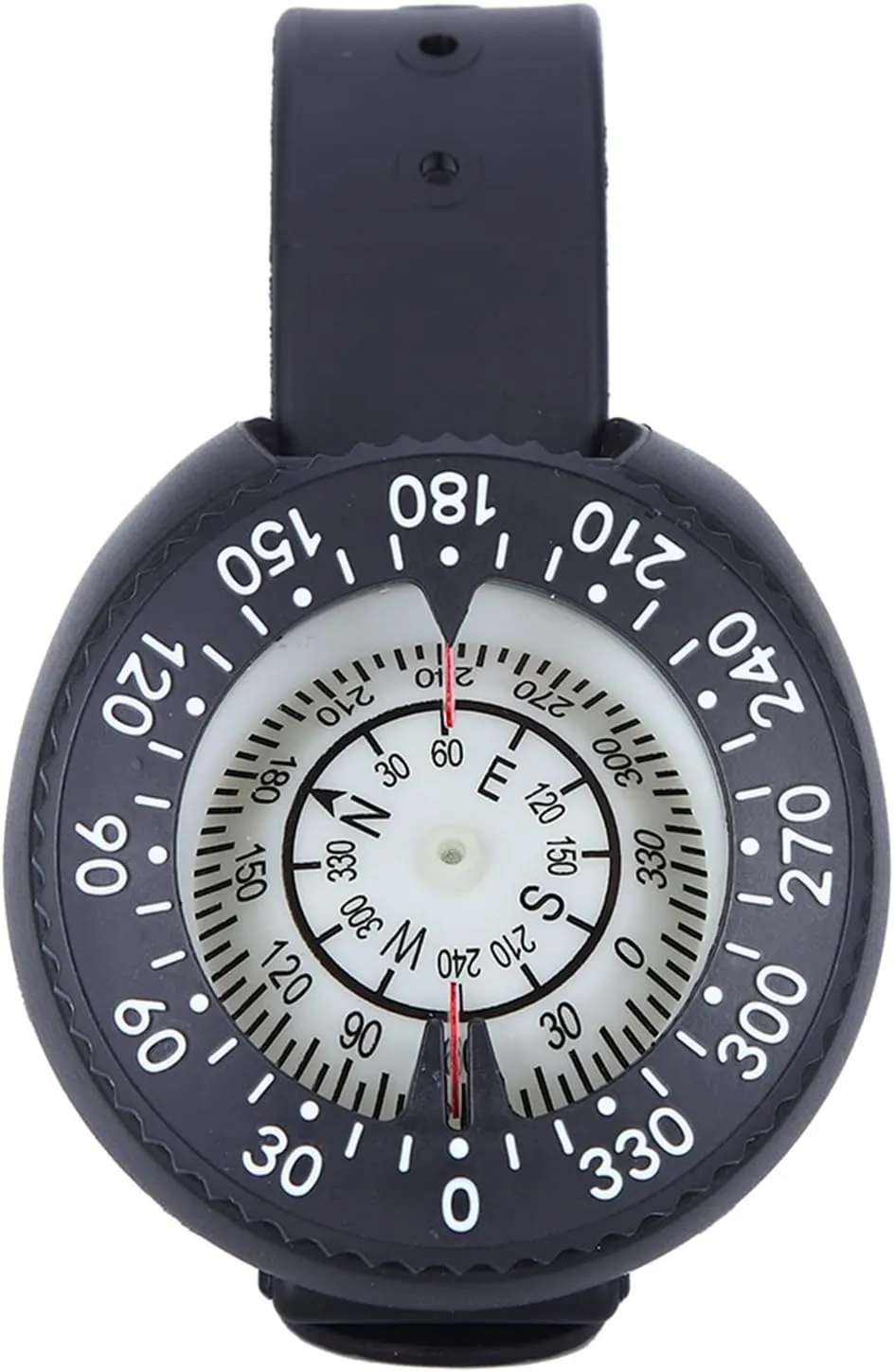 Outdoor Survival Compass, Camping Compass Wrist Compass Watchband Compass Watchband Compass for Camping Hiking Boating
