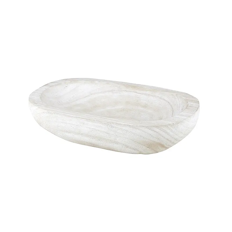 Paulownia Wood Dough Bowl