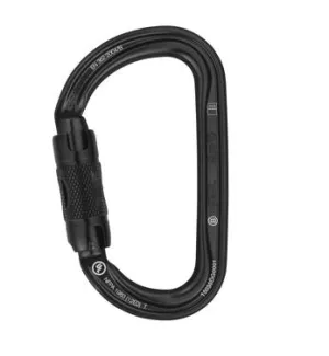 Petzl Am'D Ball Lock Carabiner D shape Connector - M34ABL