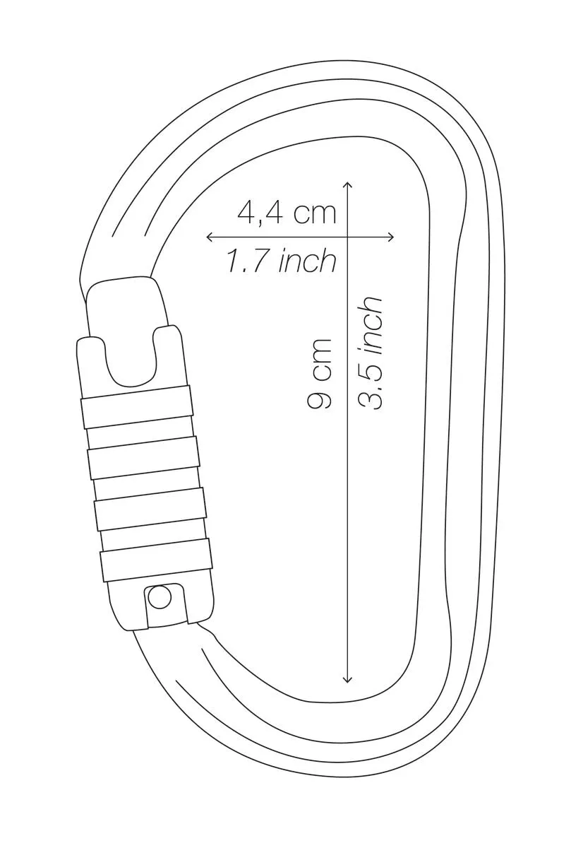 Petzl - Am´D BALL-LOCK - Gold